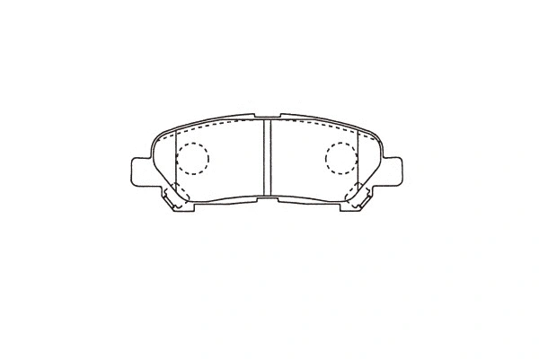 Brake Pad Set, disc brake (KBP-9145)