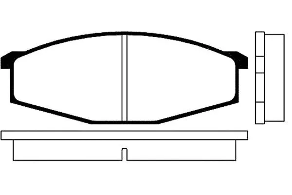 Brake Pad Set, disc brake (BP-6502)