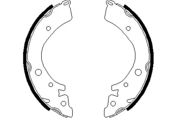 Brake Shoe Set (BS-2904)