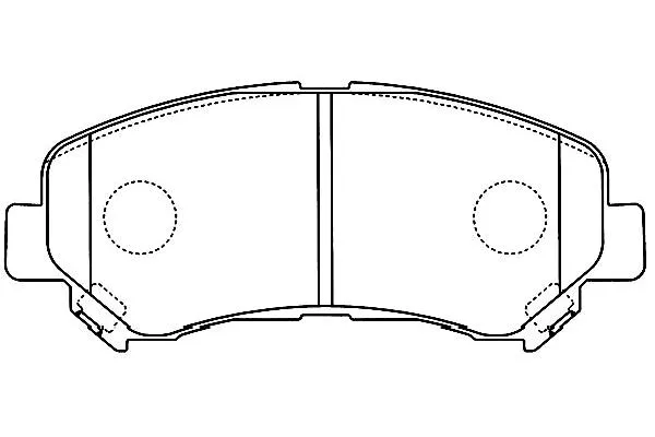 Brake Pad Set, disc brake (BP-6600)