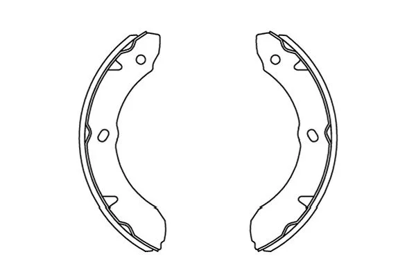 Brake Shoe Set (KBS-3903)