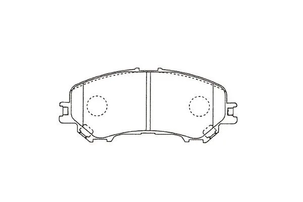 Brake Pad Set, disc brake (BP-6632)