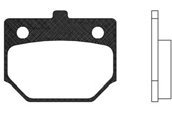 Brake Pad Set, disc brake (BP-1512)