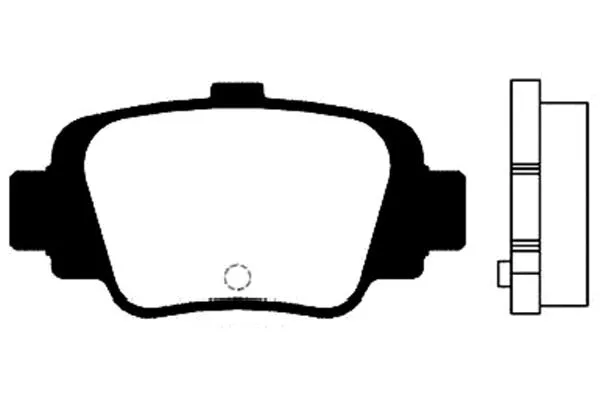 Brake Pad Set, disc brake (BP-6551)