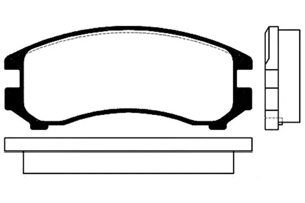Brake Pad Set, disc brake (BP-6511)