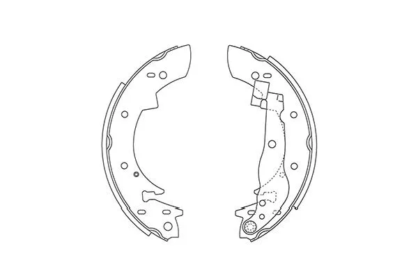 Brake Shoe Set (BS-8935)
