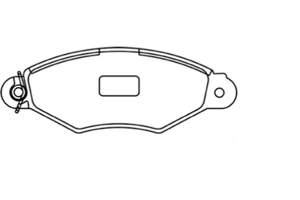 Brake Pad Set, disc brake (BP-6578)