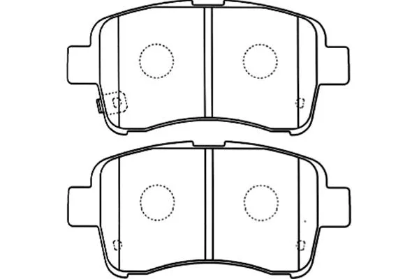 Brake Pad Set, disc brake (BP-8525)