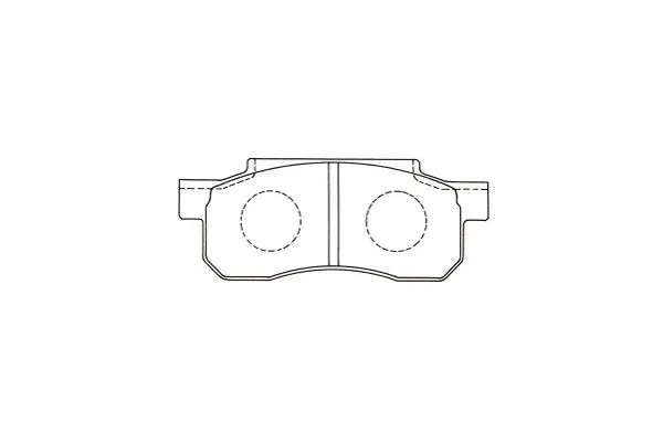 Brake Pad Set, disc brake (BP-2005)