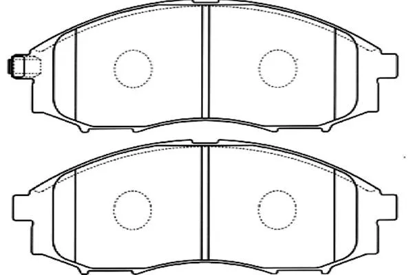 Brake Pad Set, disc brake (BP-6581)
