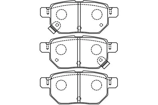 Brake Pad Set, disc brake (BP-9148)