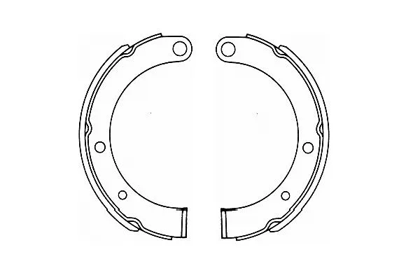 Brake Shoe Set (BS-6421)