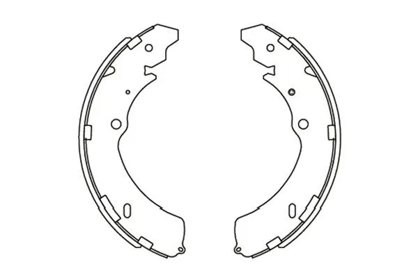 Brake Shoe Set (KBS-3906)