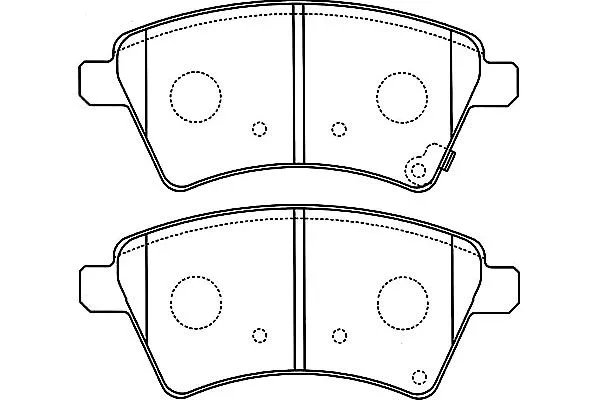Brake Pad Set, disc brake (BP-8529)