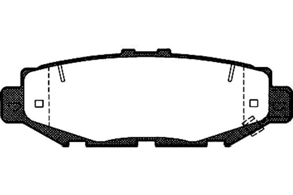 Brake Pad Set, disc brake (BP-9055)