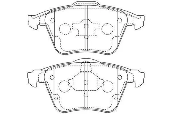 Brake Pad Set, disc brake (BP-4579)