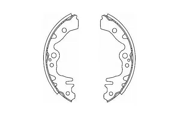 Brake Shoe Set (BS-1922)