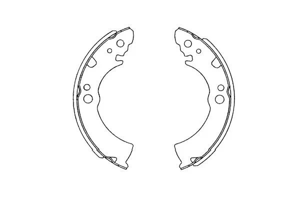 Brake Shoe Set (KBS-7422)