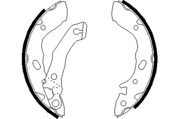 Brake Shoe Set (BS-3403)