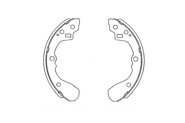 Brake Shoe Set (KBS-4407)