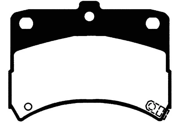 Brake Pad Set, disc brake (BP-1513)