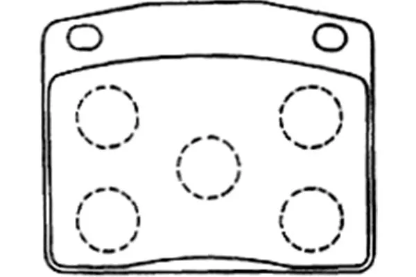 Brake Pad Set, disc brake (BP-2048)
