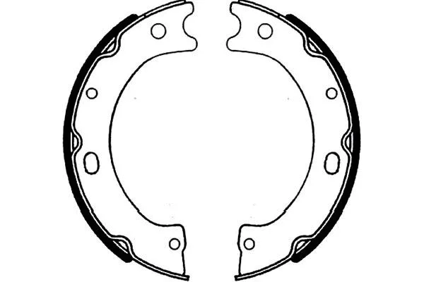 Brake Shoe Set (BS-7426)