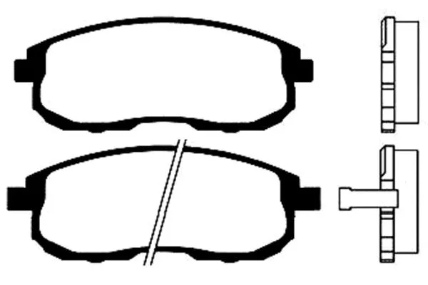 Brake Pad Set, disc brake (BP-6517)