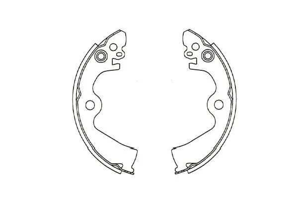 Brake Shoe Set (BS-7437)