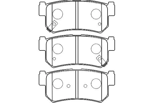 Brake Pad Set, disc brake (BP-7503)