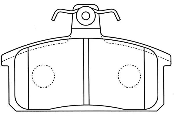 Brake Pad Set, disc brake (BP-8530)