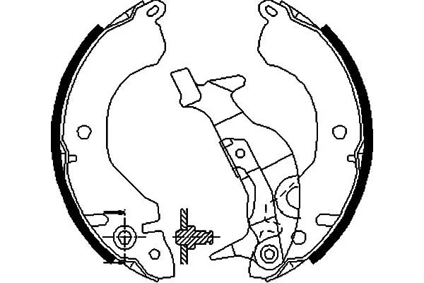 Brake Shoe Set (BS-6404)