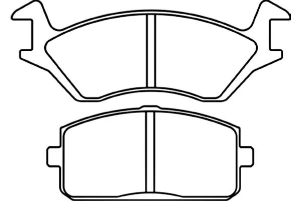 Brake Pad Set, disc brake (BP-9078)