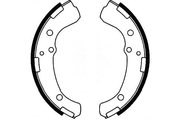 Brake Shoe Set (BS-9938)