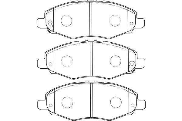 Brake Pad Set, disc brake (BP-9113)