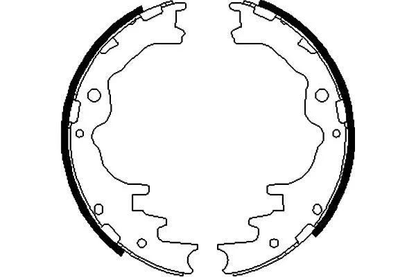 Brake Shoe Set (BS-5411)