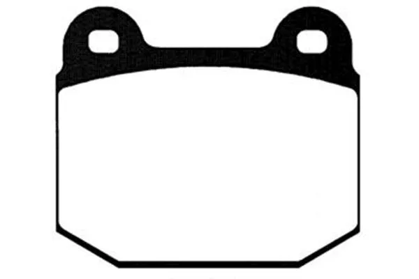 Brake Pad Set, disc brake (BP-5529)