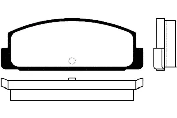 Brake Pad Set, disc brake (BP-5520)