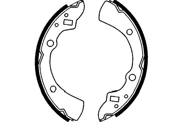 Brake Shoe Set (BS-5403)