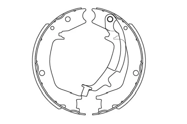 Brake Shoe Set, parking brake (KBS-3413)