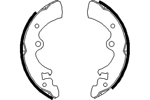 Brake Shoe Set (BS-7402)
