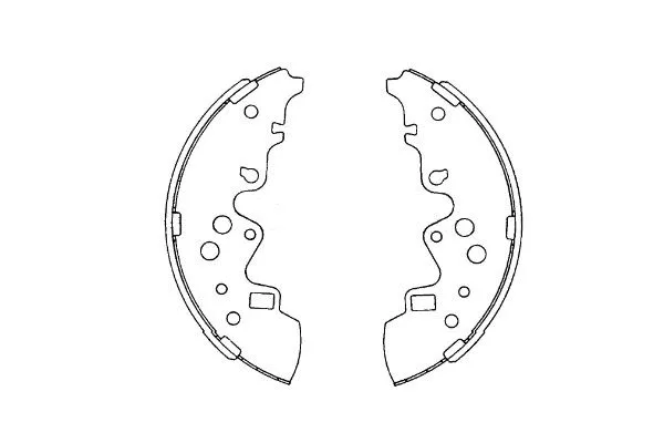Brake Shoe Set (KBS-5414)