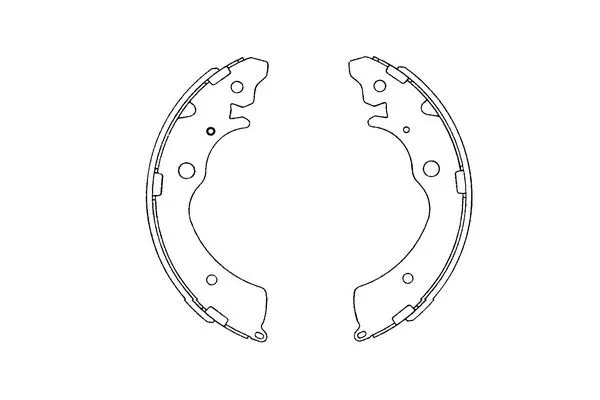 Brake Shoe Set (KBS-2901)