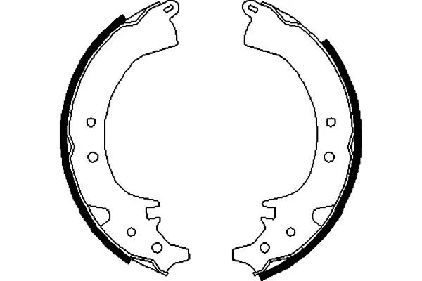 Brake Shoe Set (BS-9912)