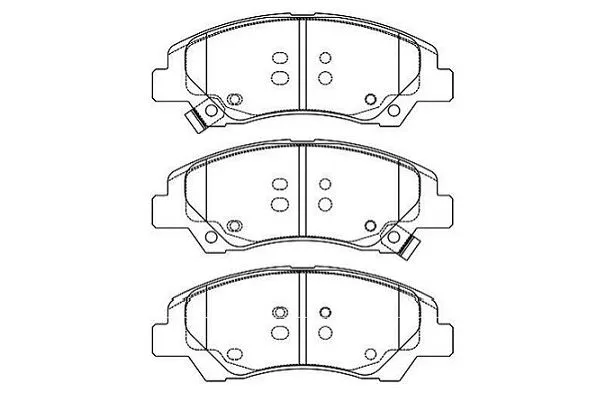 Brake Pad Set, disc brake (BP-3052)