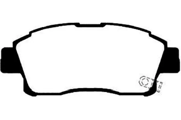 Brake Pad Set, disc brake (BP-9061)