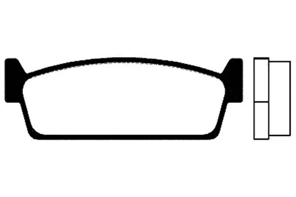 Brake Pad Set, disc brake (BP-6544)