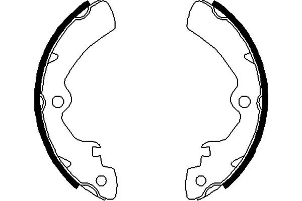 Brake Shoe Set (BS-8901)