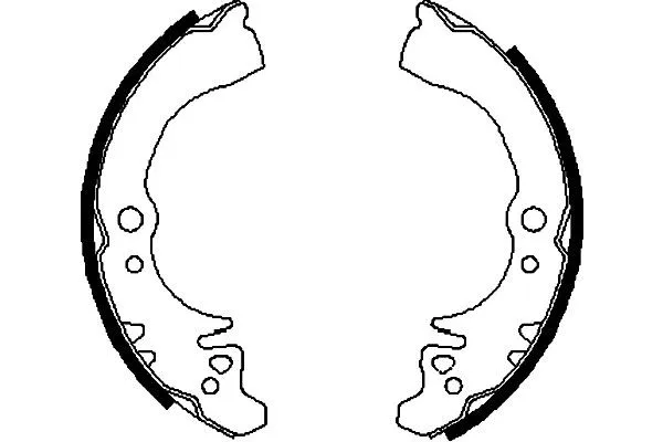 Brake Shoe Set (BS-1911)