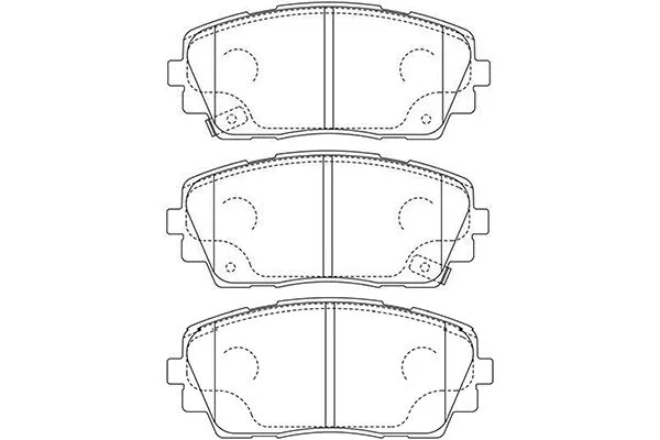 Brake Pad Set, disc brake (BP-3045)